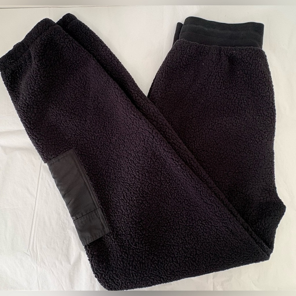 Alo Yoga Micro Sherpa High Waist Solstice Sweatpant Sz M EUC - Picture 4 of 10